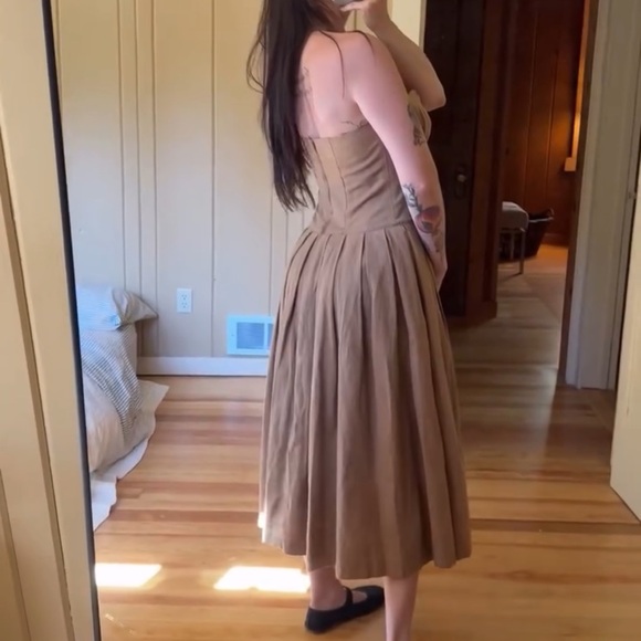 VINTAGE EMU Halter Dress - Picture 3 of 5